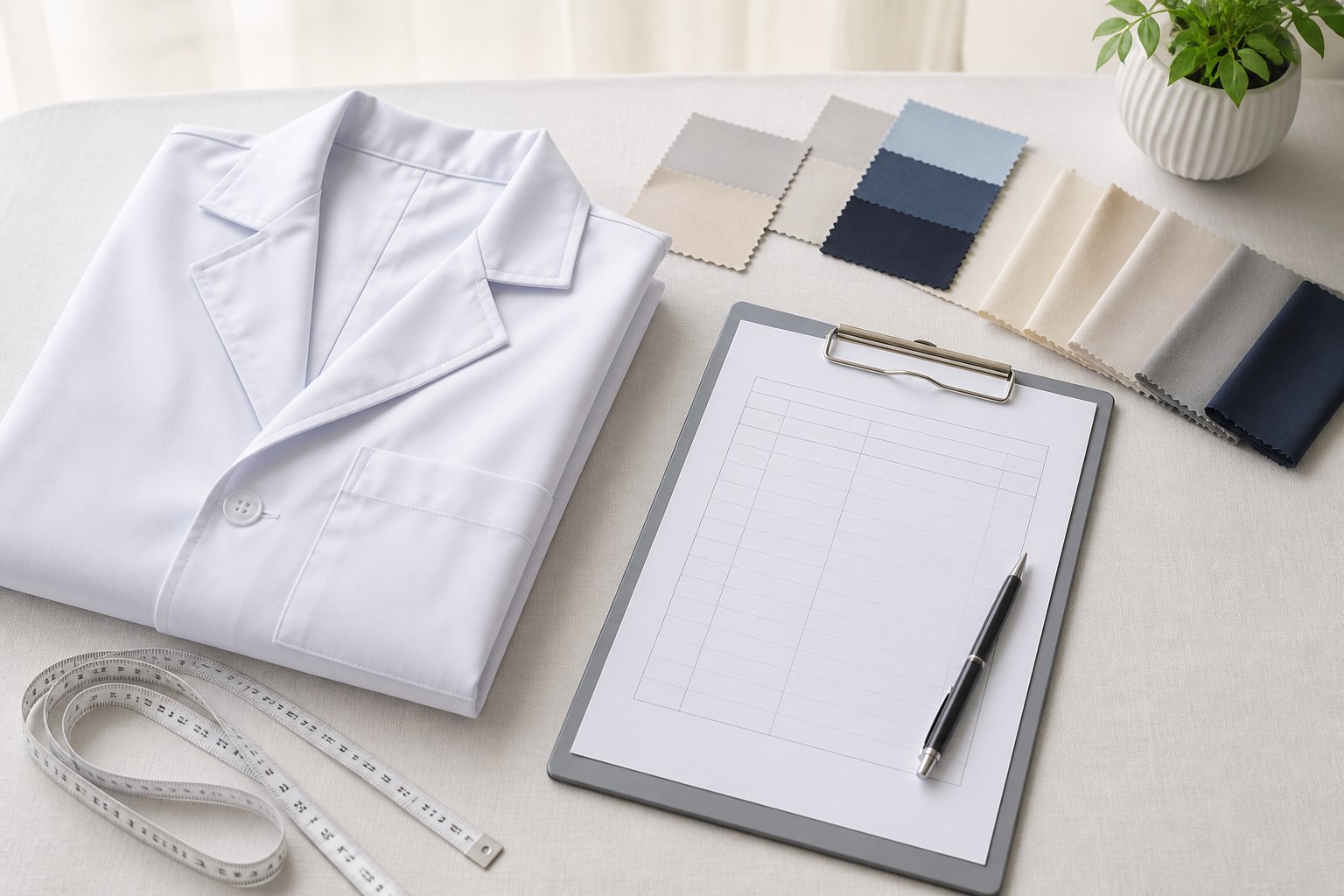 Áo blouse đồng phục: checklist trước khi đặt may