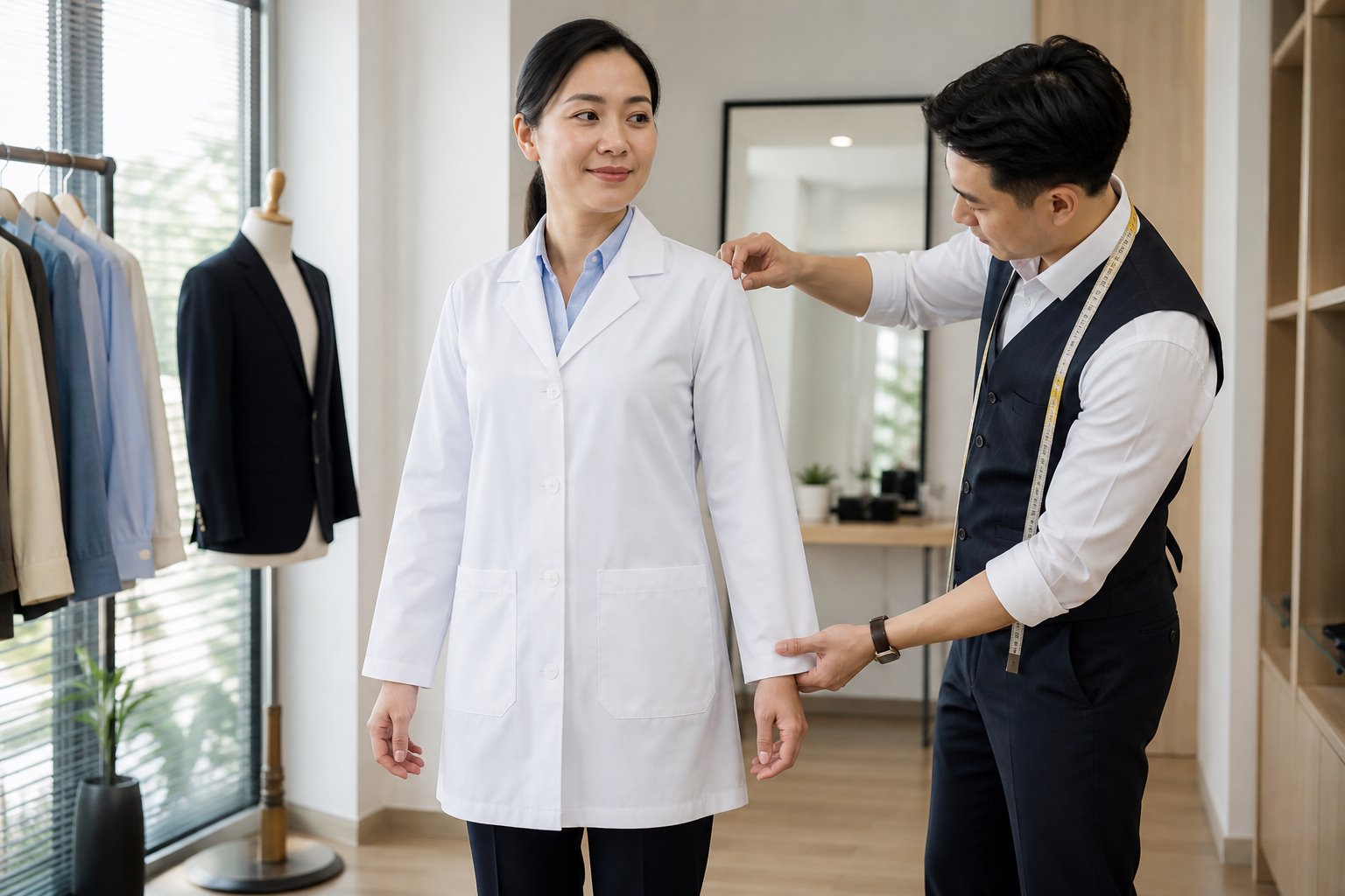 Hướng dẫn chọn form và size áo blouse